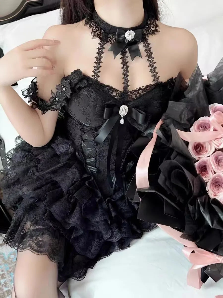 Fairycore Corset Mini Dress