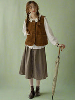 Vintage Pocketed Vest cottagecoreclothes