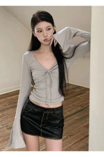 Flare Sleeve Chic Top cottagecoreclothes