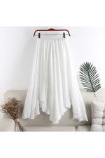 Bohemian Linen Long Skirt cottagecoreclothes