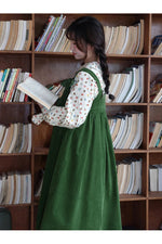 Green Straps Sundress cottagecoreclothes