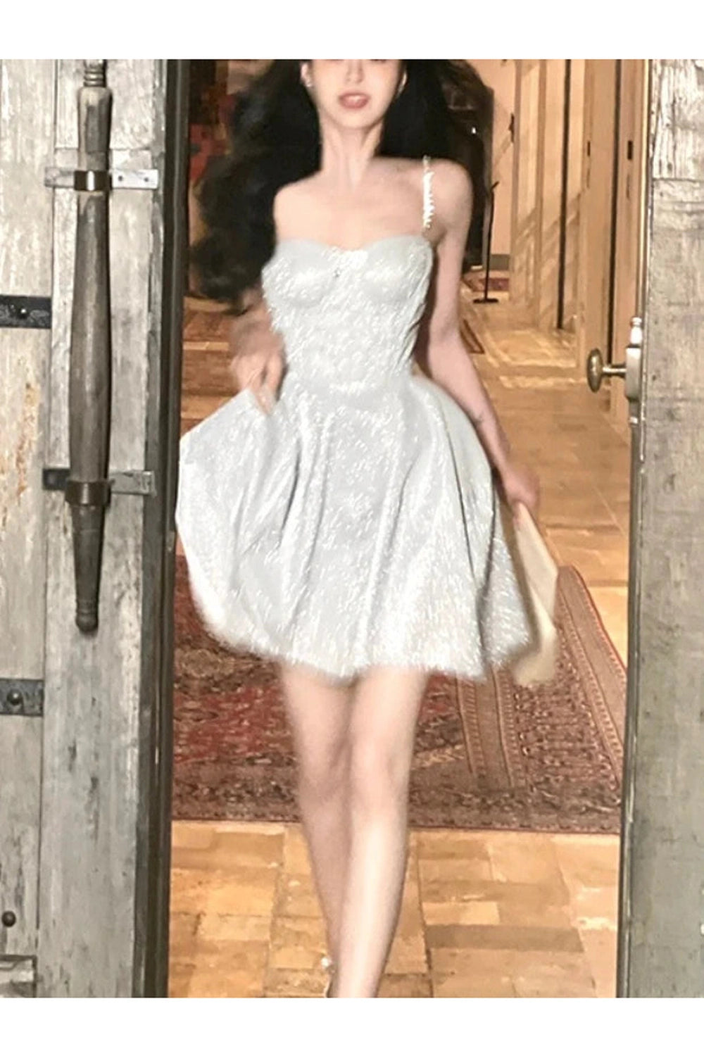 Backless Evening Party Dress cottagecoreclothes