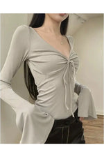 Flare Sleeve Chic Top cottagecoreclothes