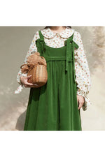 Green Straps Sundress cottagecoreclothes