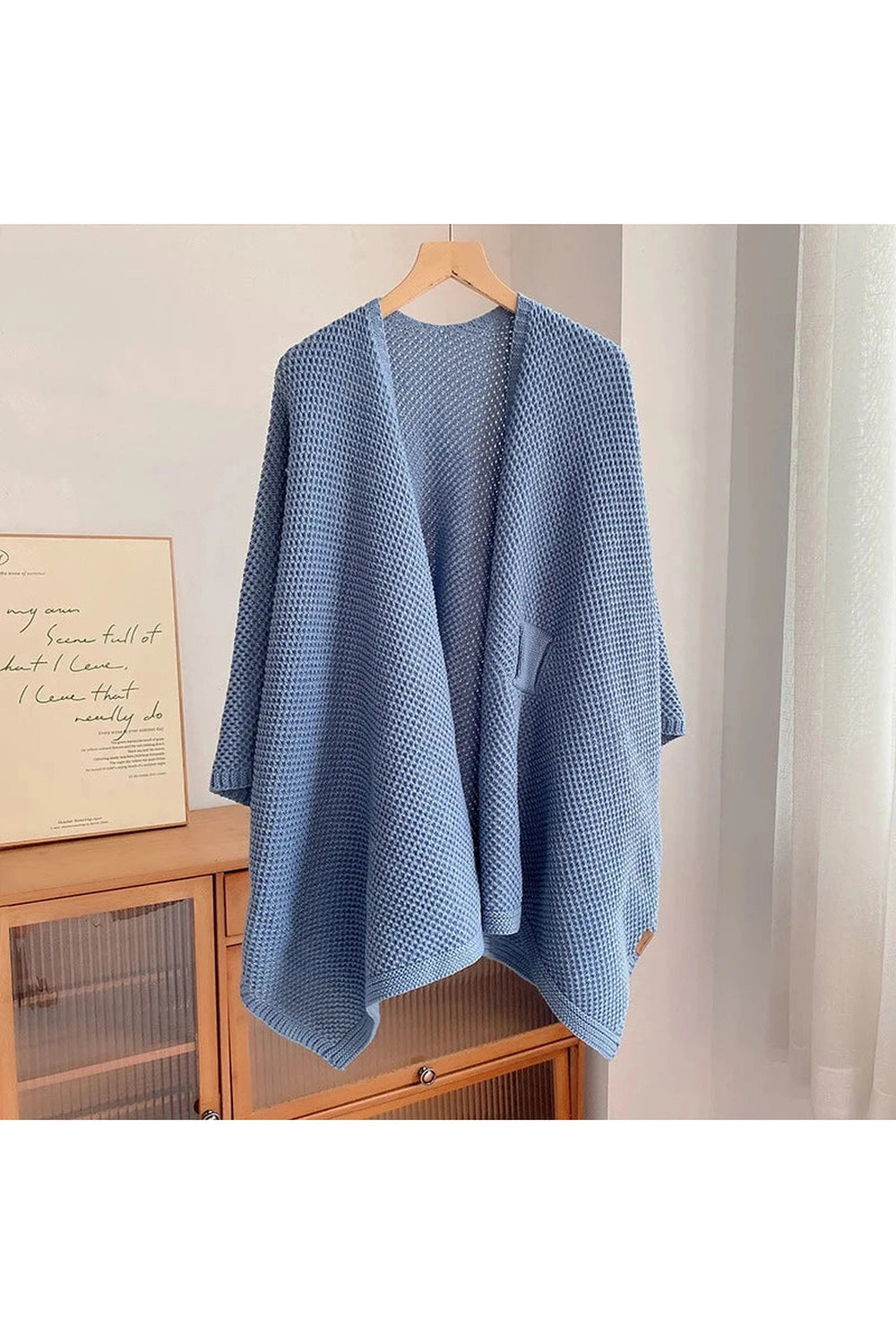 Knitted Small Shawl Poncho cottagecoreclothes