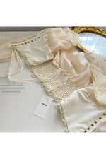 French Puff Sleeve Luxury Blouse cottagecoreclothes