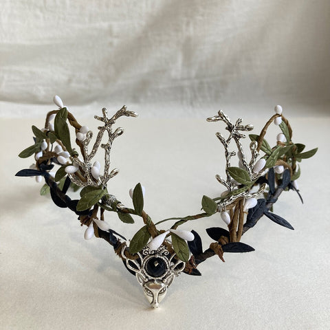 Goblincore Woodland Tiara Elven Crown