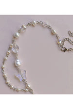 Crystal Phoenix Heart Necklace cottagecoreclothes