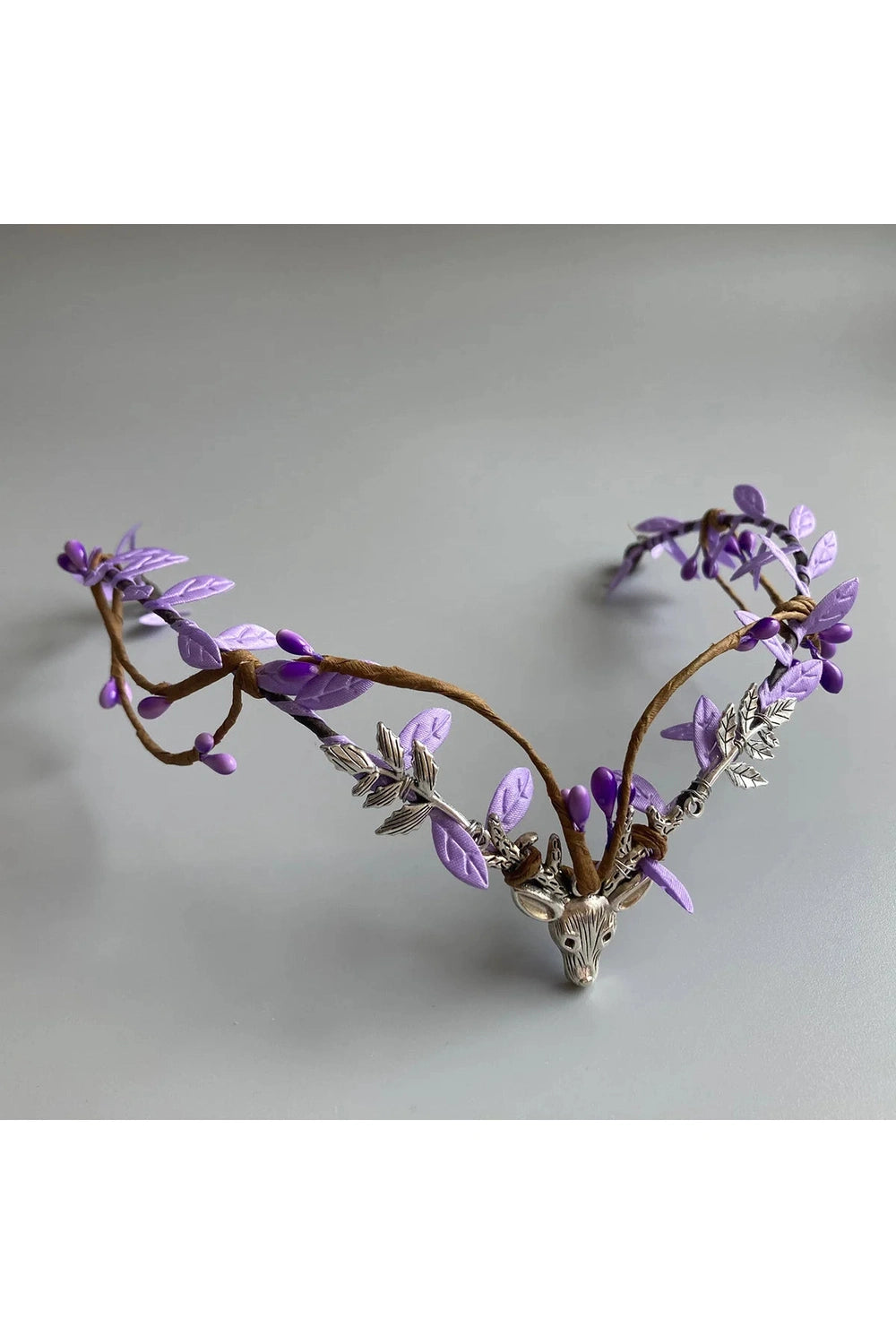 Fairycore Blue Blossom Crown cottagecoreclothes