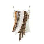 Fairycore Ruffled Boho Coin Top cottagecoreclothes