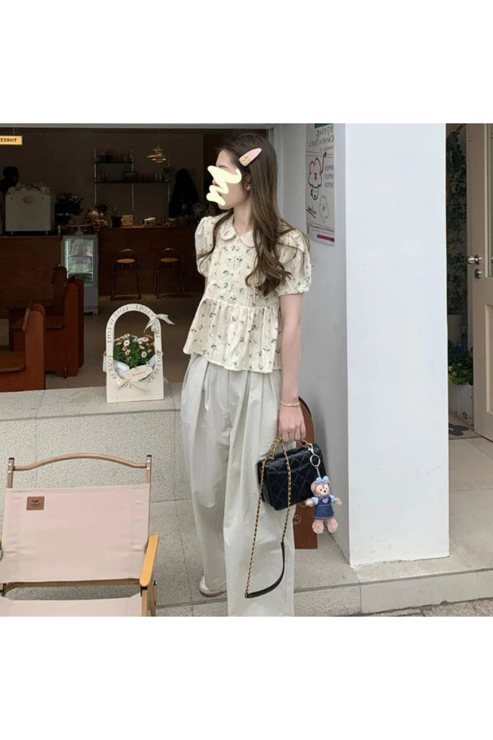 Meadow Whisper Peplum Top cottagecoreclothes