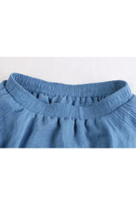 Bohemian Linen Long Skirt cottagecoreclothes