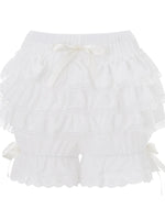 Gothic Plaid Ruffle Bloomers