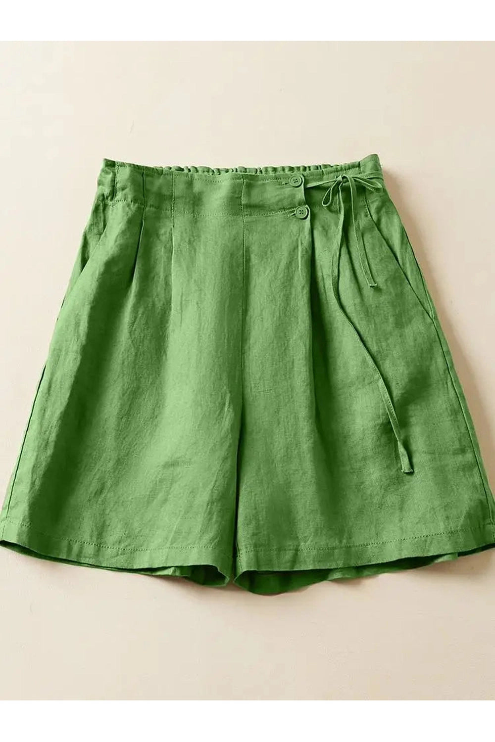 Vintage Rustic Pleated Shorts cottagecoreclothes