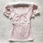Sugar Bow Soft Girl Top