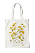 Floral Canvas Tote Bag cottagecoreclothes