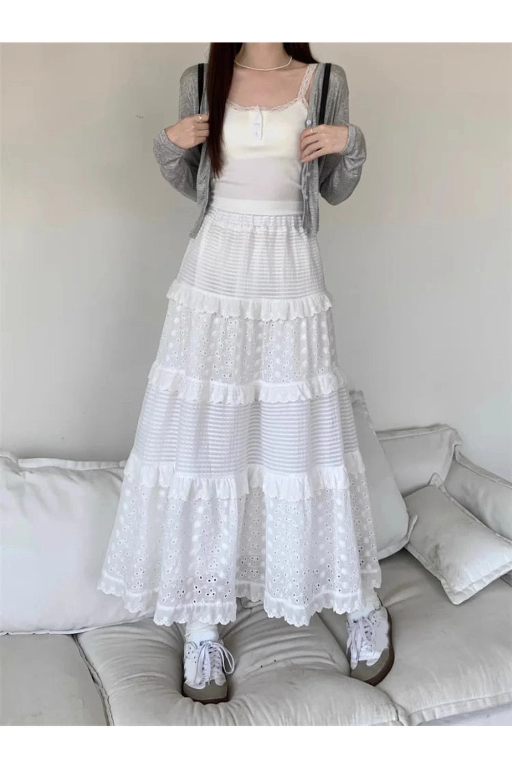 Hollow Cake Skirt cottagecoreclothes