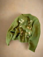 Cottagecore Floral Embroidered Cardigan cottagecoreclothes