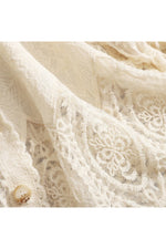 Cotton Puff Sleeve Cover-Up cottagecoreclothes