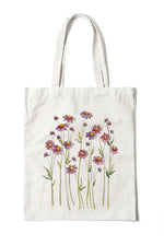 Floral Canvas Tote Bag cottagecoreclothes