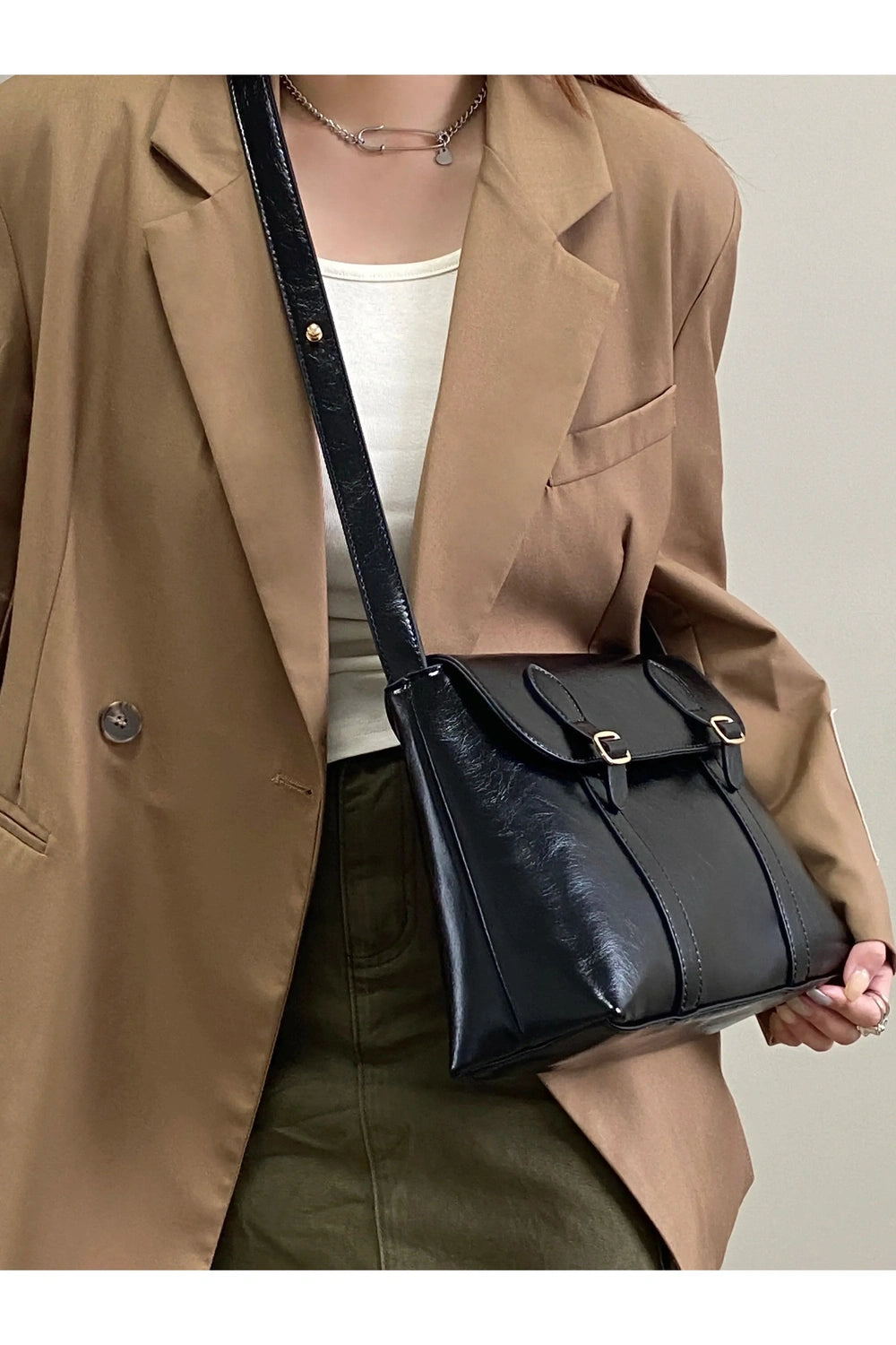 Vintage Elegance Crossbody Bag cottagecoreclothes