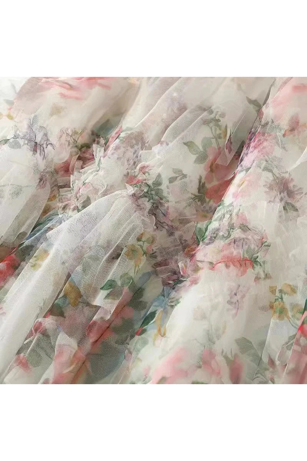 Floral Long Skirts cottagecoreclothes