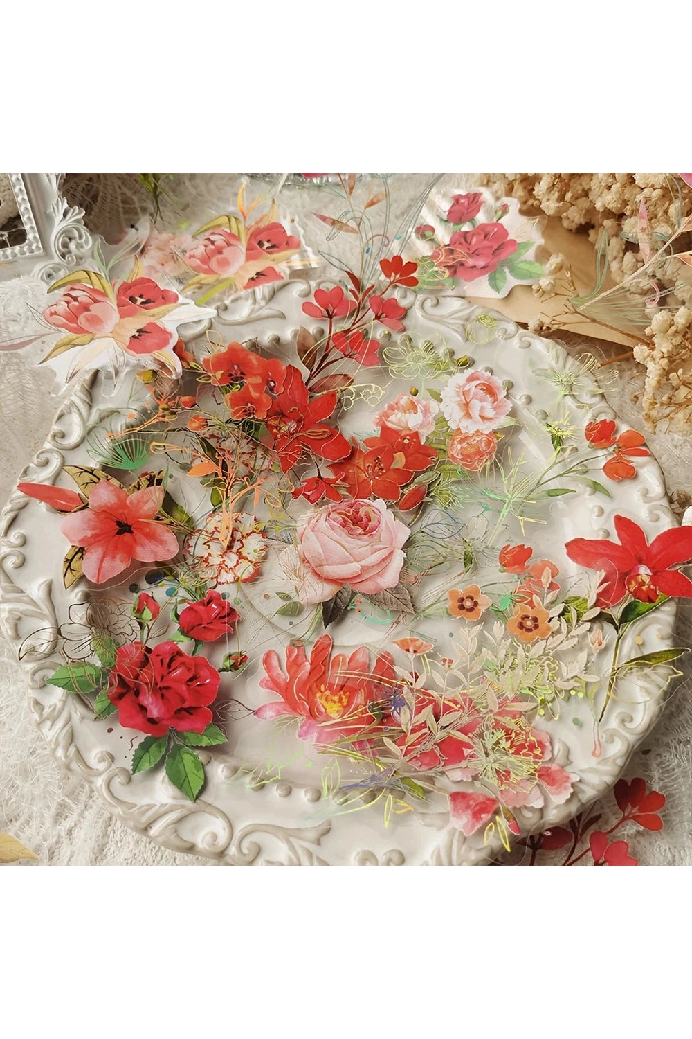 Fresh Flowers Stickers cottagecoreclothes