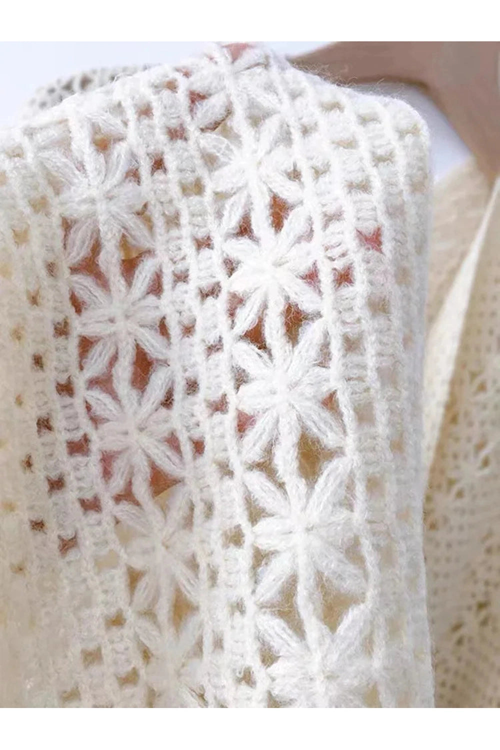 Ethnic Style Tassel Poncho cottagecoreclothes