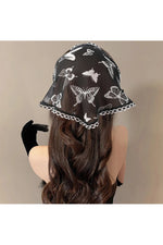 Vintage Butterfly Lace Scarf cottagecoreclothes