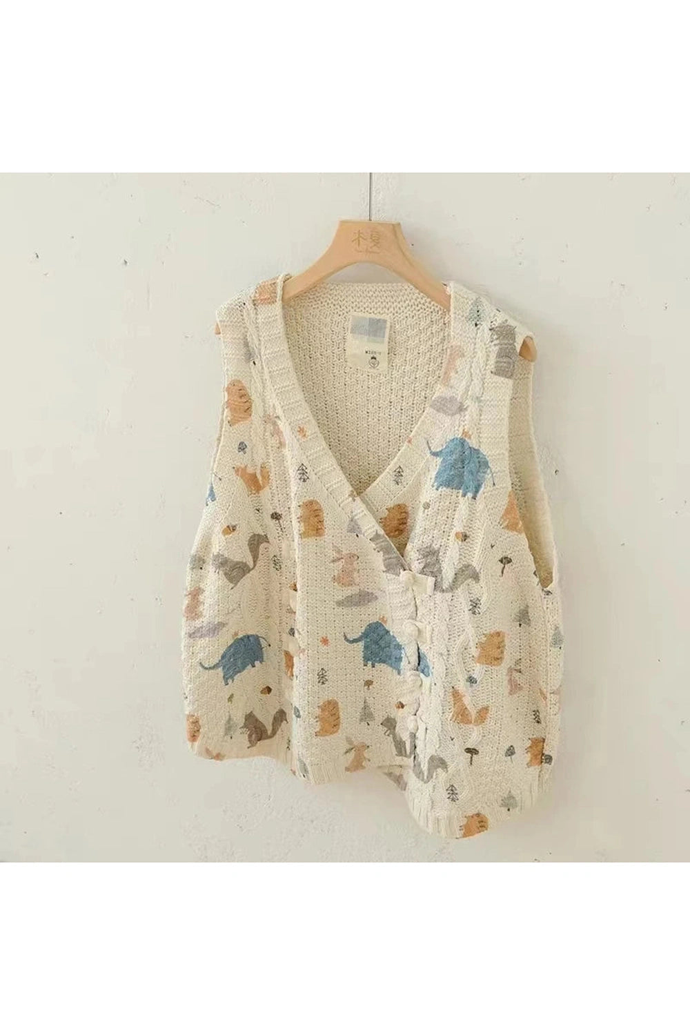 Meadow Whisper Knit Vest cottagecoreclothes