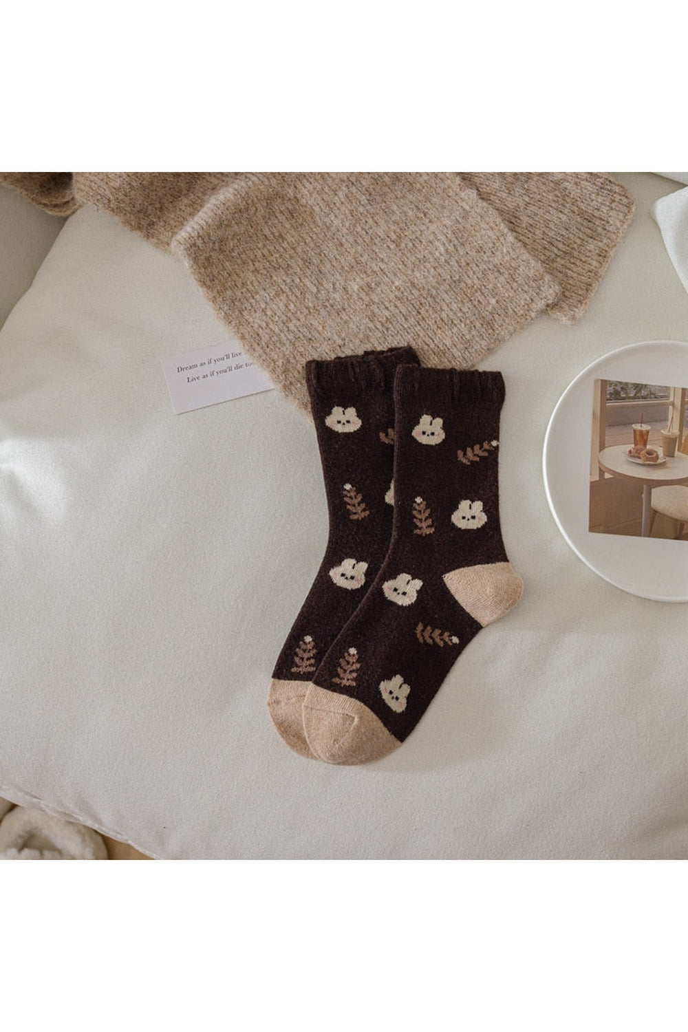 Sweet College Tube Socks cottagecoreclothes