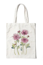 Floral Canvas Tote Bag cottagecoreclothes