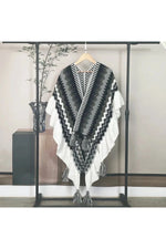 Ethnic Style Poncho cottagecoreclothes