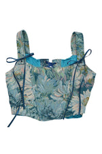 Poppy Embroidered Corset Top cottagecoreclothes