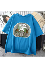 Frog Friends Tea Party T-shirt cottagecoreclothes