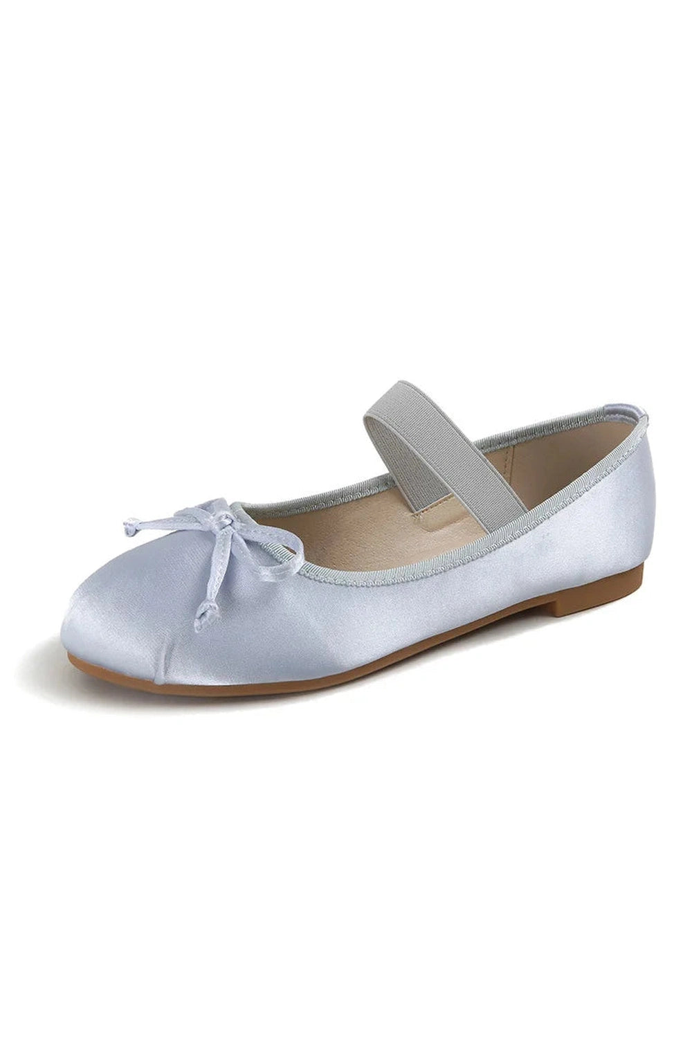 Bow Satin Flats Shoes cottagecoreclothes