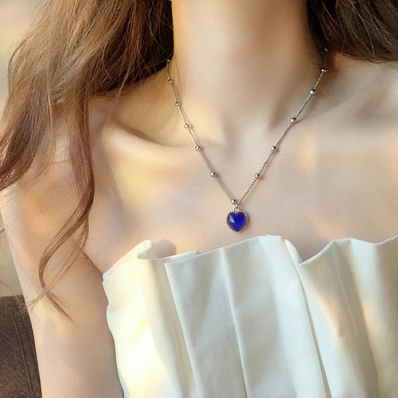 Celestial Starburst Silver Necklace cottagecoreclothes