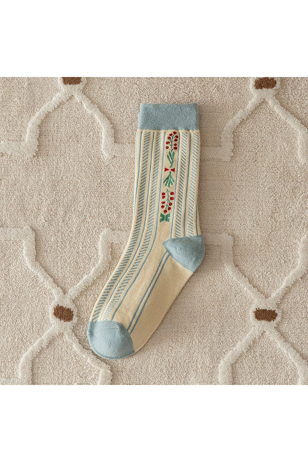 Retro Long Cotton Socks cottagecoreclothes