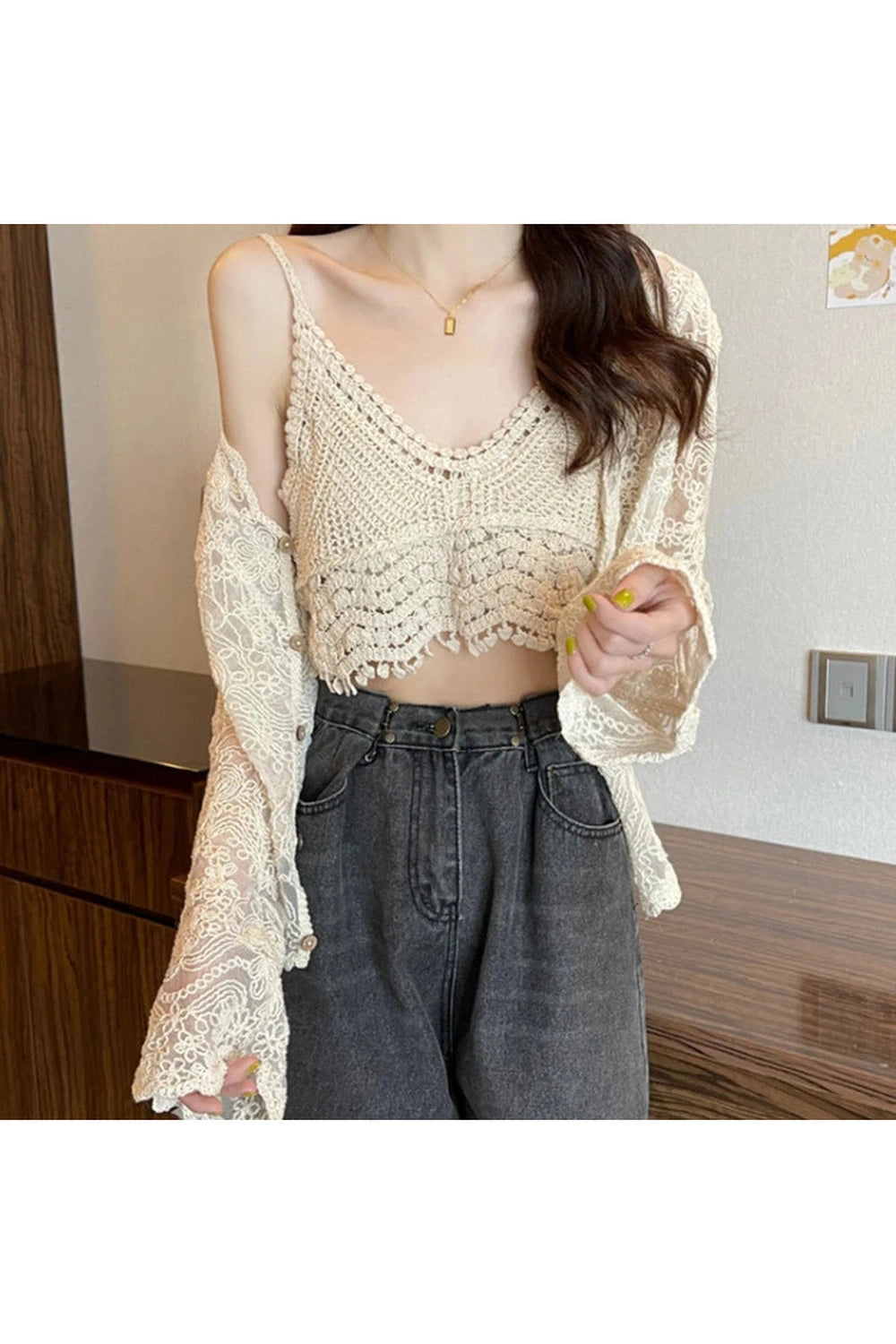 Sun-Proof Casual Fall Cardigan cottagecoreclothes