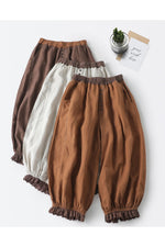 High Waist Wide-Leg Pants cottagecoreclothes