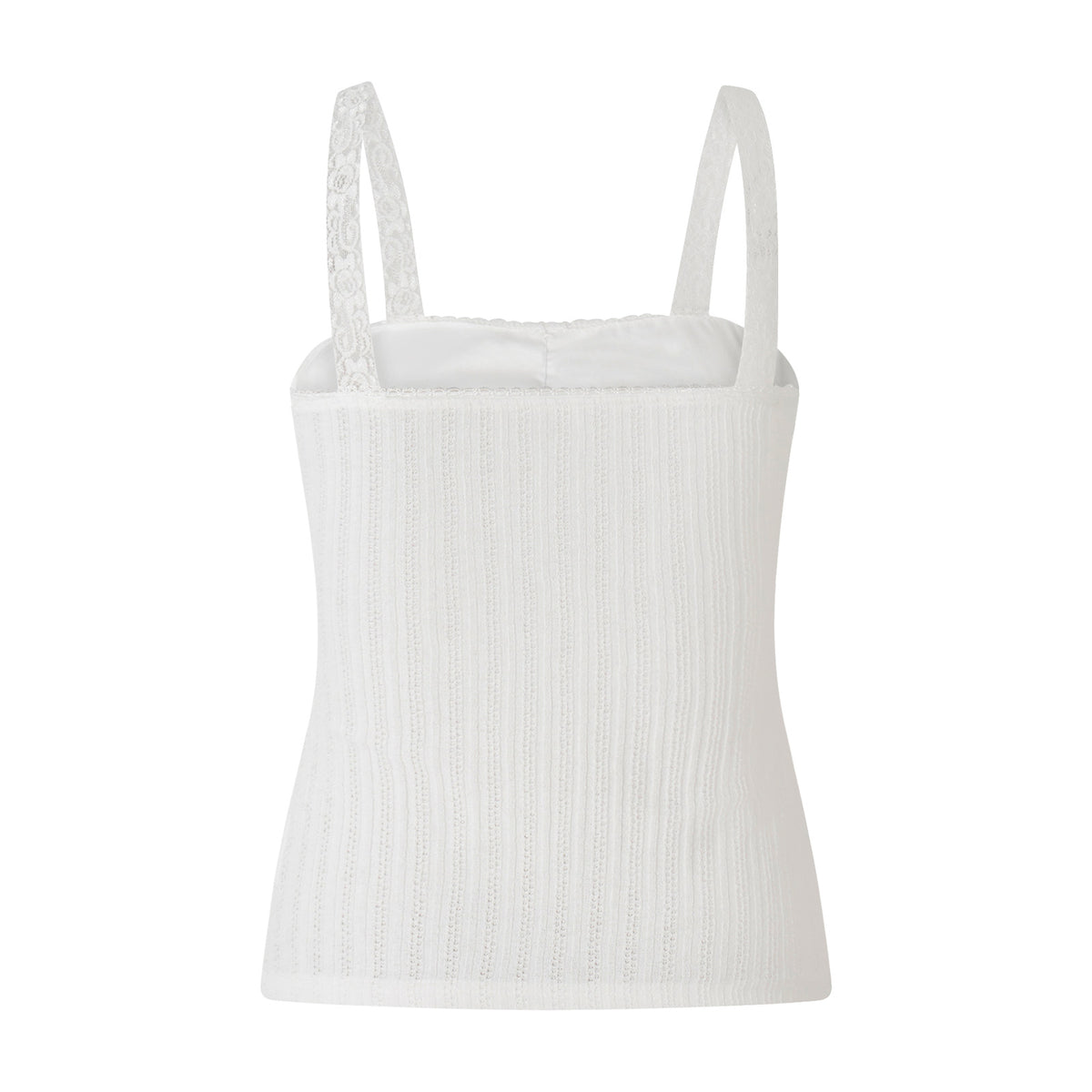 Rosebud Lace Strap Top