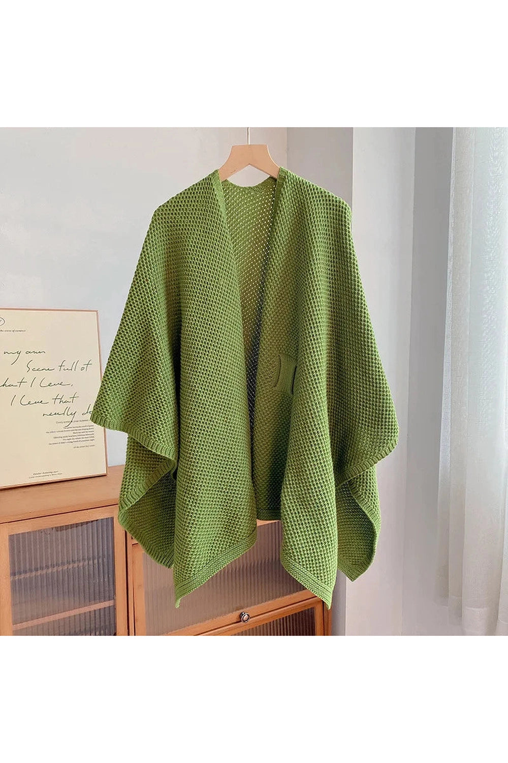 Knitted Small Shawl Poncho cottagecoreclothes