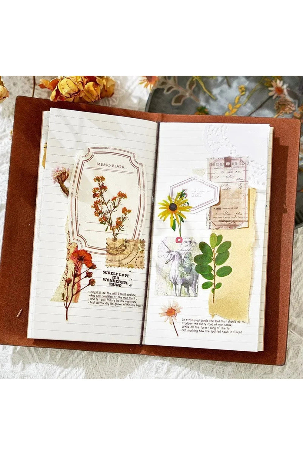 Fresh Flowers Stickers cottagecoreclothes