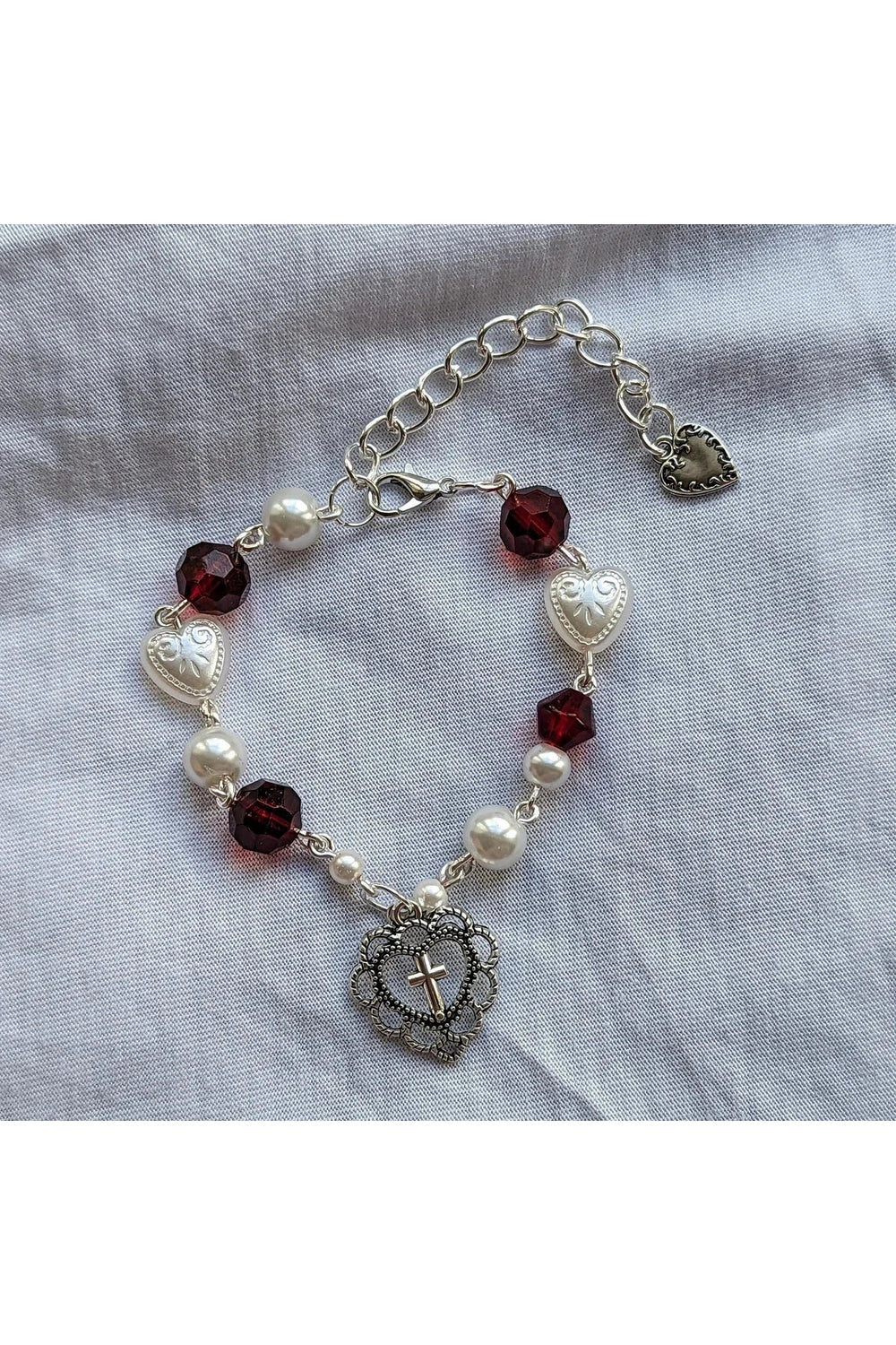 Fairycore Beaded Pearl Bracelets cottagecoreclothes