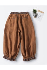 High Waist Wide-Leg Pants cottagecoreclothes