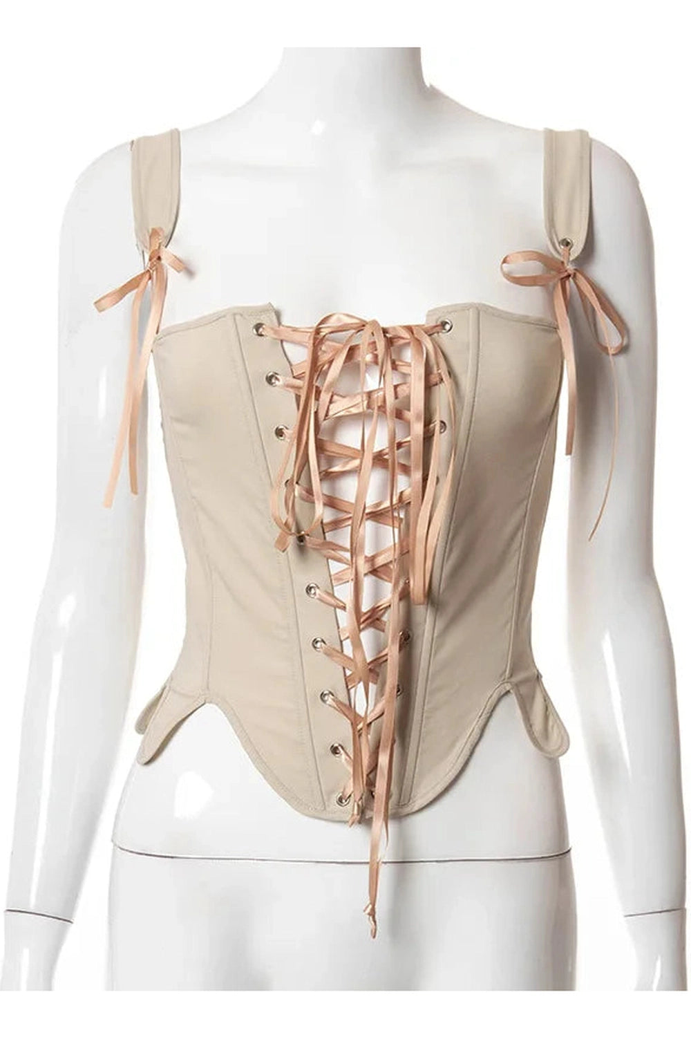 Renaissance Lace-up Corset Top cottagecoreclothes