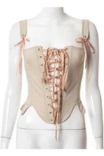 Renaissance Lace-up Corset Top cottagecoreclothes