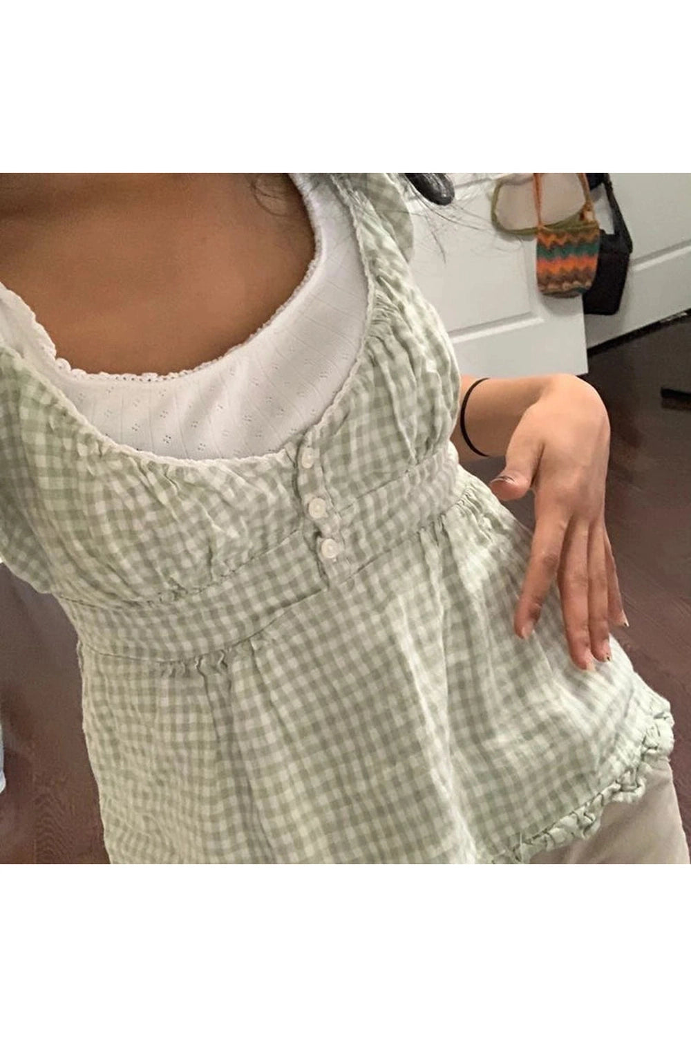 Ruffled Peasant Blouse cottagecoreclothes