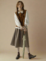 Vintage Pocketed Vest cottagecoreclothes