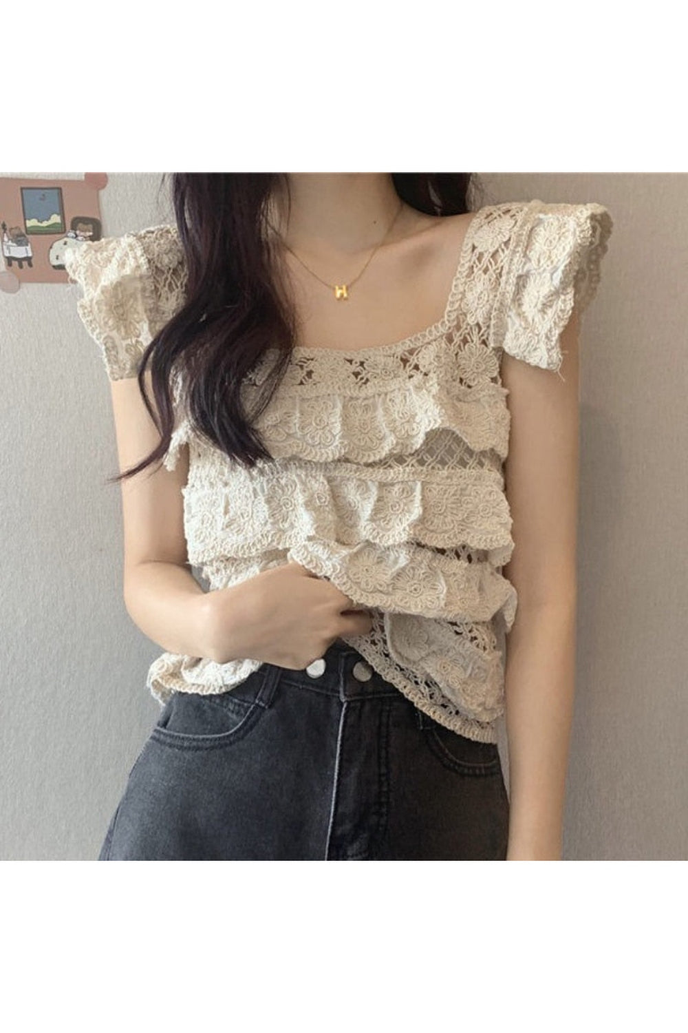 Retro Fairy Summer Top cottagecoreclothes